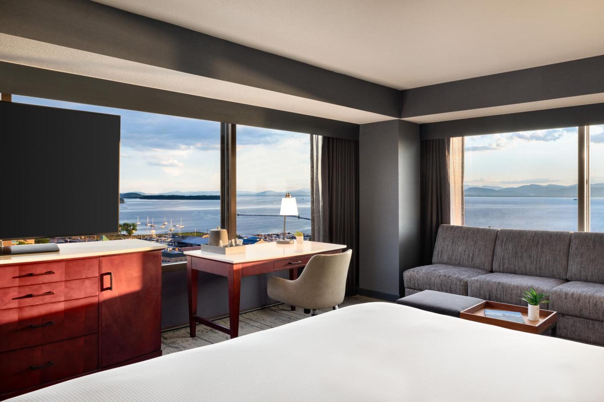 Hilton Burlington Lake Champlain Kamer foto